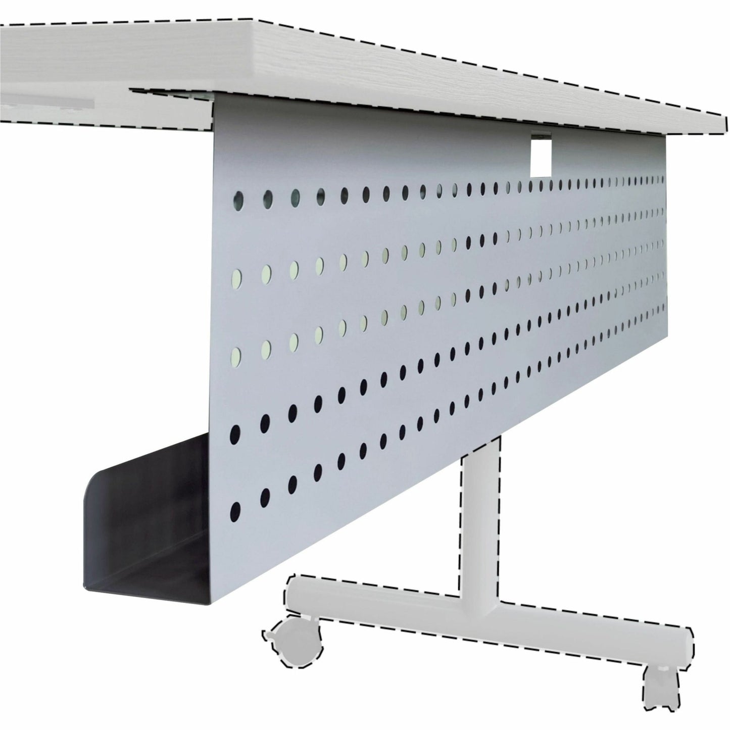Lorell Invent Training Table Modesty Panel 10"H x 54"W x 3"D (LLR - LLR6081X54) - SchoolOutlet