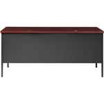Lorell Fortress Series Right - Pedestal Desk Laminate Top and Industrial Grade Steel Construction 66