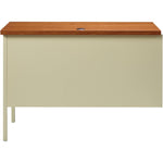 Lorell Fortress Series Right - Pedestal Return with Reinforced Steel Frame and Industrial Grade Laminate Surface 42