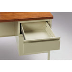 Lorell Fortress Series Right - Pedestal Return with Reinforced Steel Frame and Industrial Grade Laminate Surface 42