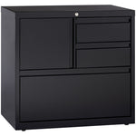Lorell Fortress Series 30 Inch Personal Storage Center Lateral File 3 Drawers Locking Steel Cabinet (LLR - LLR6093X) - SchoolOutlet