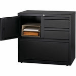 Lorell Fortress Series 30 Inch Personal Storage Center Lateral File 3 Drawers Locking Steel Cabinet (LLR - LLR6093X) - SchoolOutlet