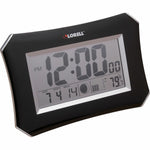 Lorell LCD Wall/Alarm Clock with Temperature Display and Snooze Alarm (LLR - LLR60998) - SchoolOutlet