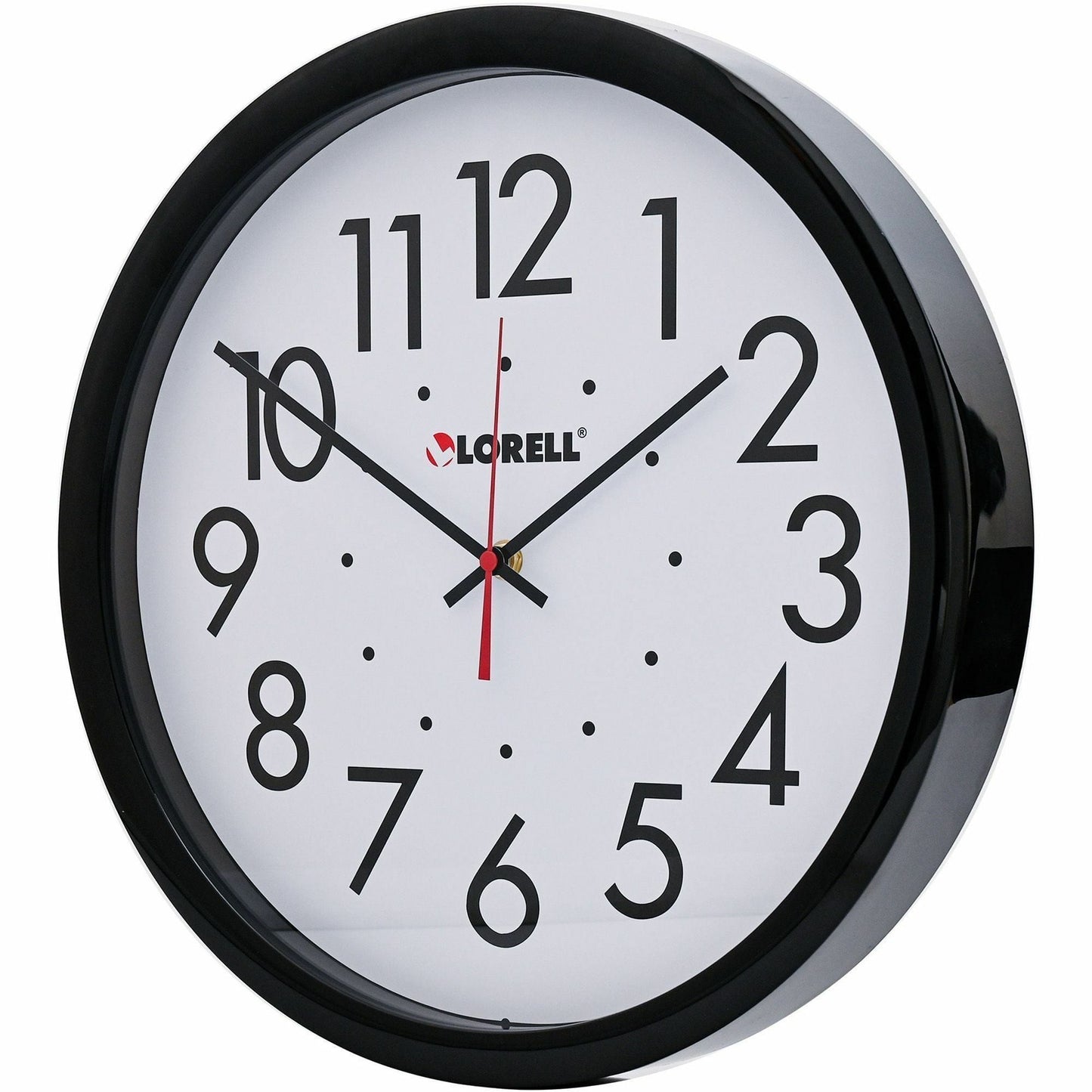 Lorell 14 - 1/2" Self - Set Wall Clock with Auto - Set Quartz Movement (LLR - LLR61009) - SchoolOutlet