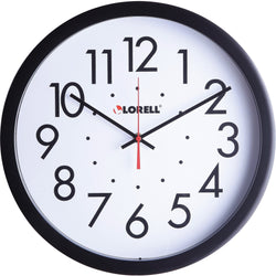 Lorell 14-1/2" Self-Set Wall Clock with Auto-Set Quartz Movement (LLR-LLR61009)