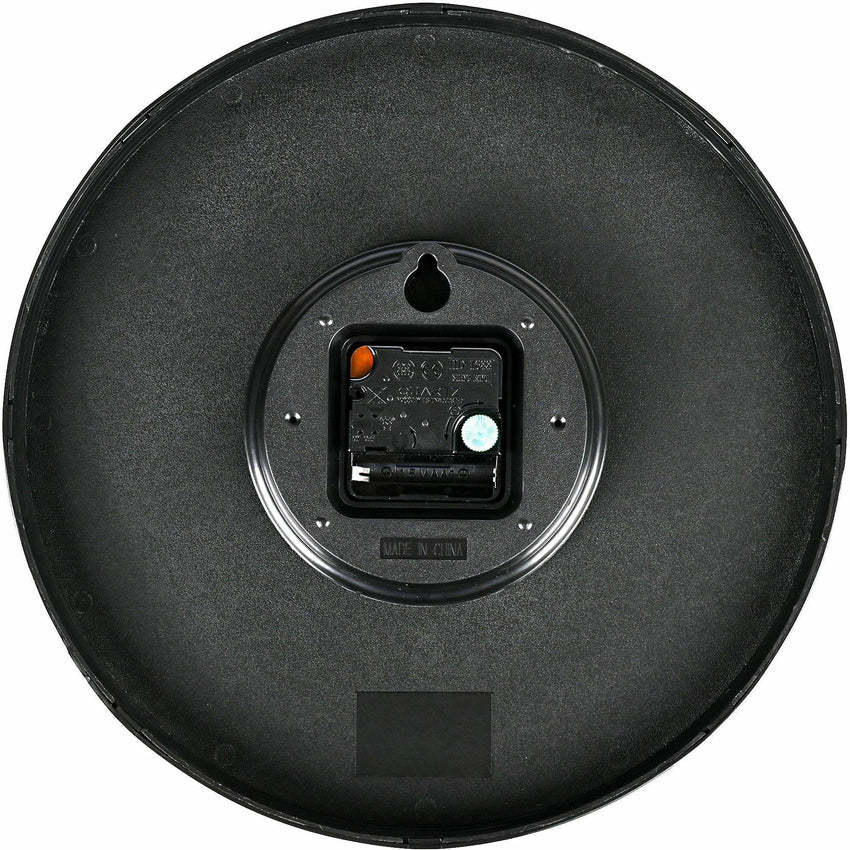 Lorell 12" Round Quiet Wall Clock with Silent Quartz Movement (LLR - LLR61011) - SchoolOutlet