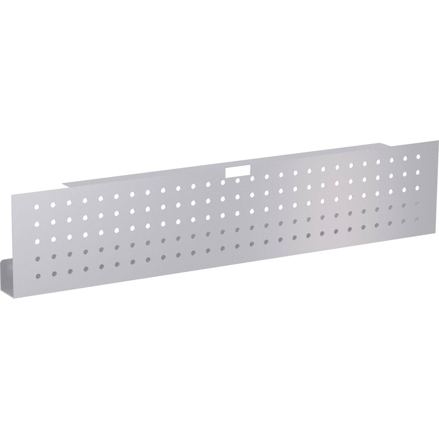 Lorell 48" Training Table Modesty Panel 10"H x 42"W x 3"D Metallic Silver (LLR - LLR61631) - SchoolOutlet