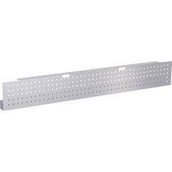 Lorell 72" Training Table Modesty Panel 10"H x 66"W x 3"D Metallic Silver (LLR-LLR61633)