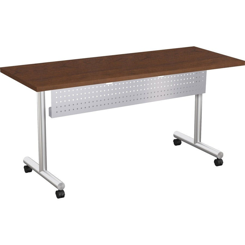 Lorell 72" Training Table Modesty Panel 10"H x 66"W x 3"D Metallic Silver (LLR - LLR61633) - SchoolOutlet