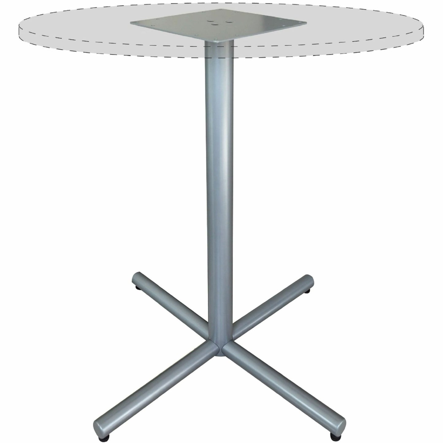 Lorell Hospitality/Conference X - Base 45"W x 40.8"H Black (LLR - LLR6164X) - SchoolOutlet