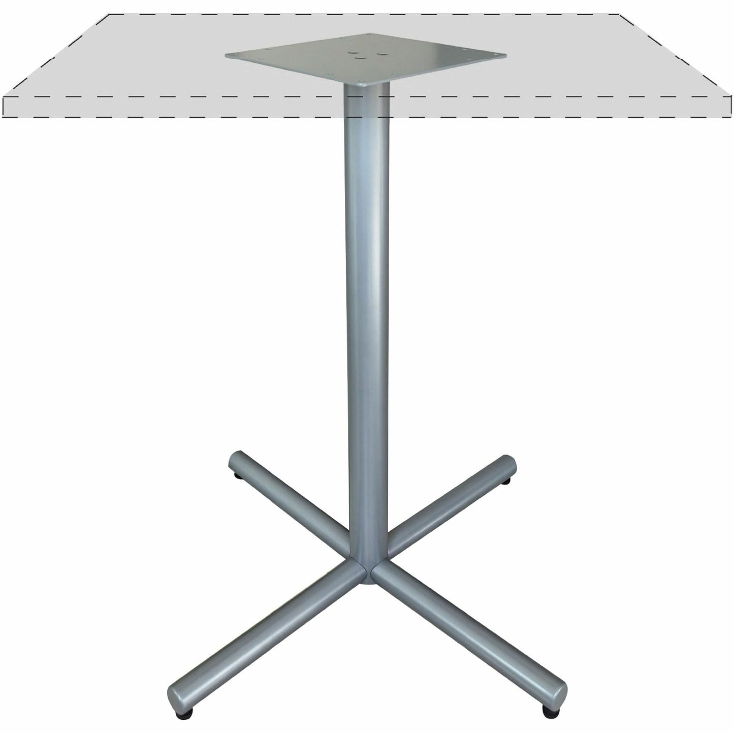 Lorell Hospitality/Conference X - Base 45"W x 40.8"H Black (LLR - LLR6164X) - SchoolOutlet