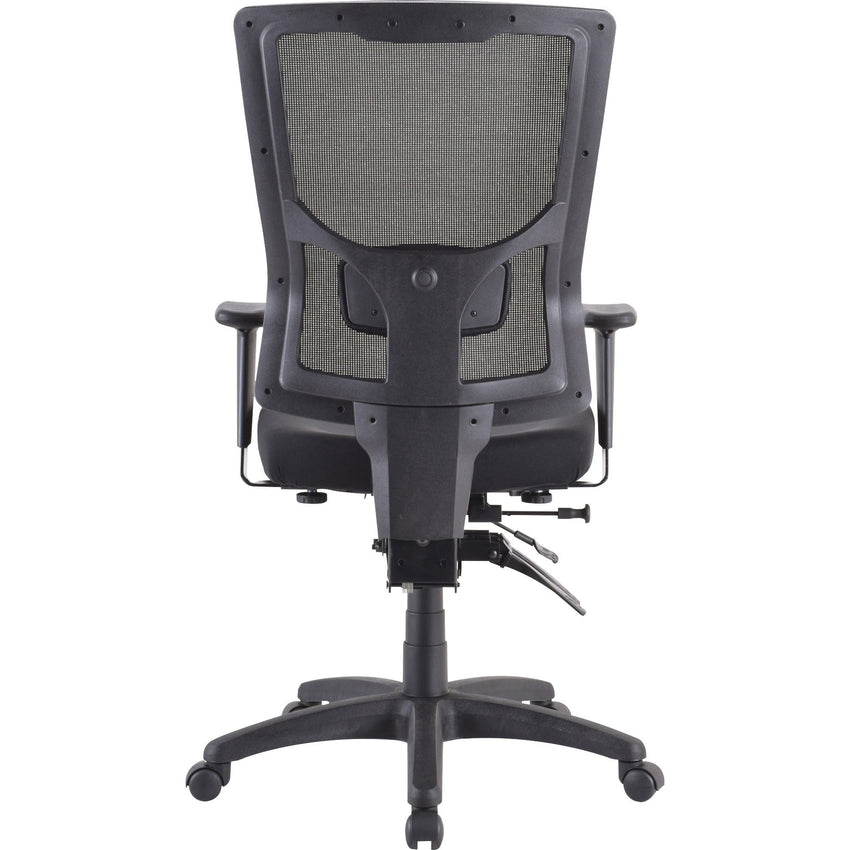 Lorell Conjure Executive Mesh High - back Chair with Seat Slider and Lumbar Support (LLR - LLR62000) - SchoolOutlet