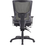 Lorell Conjure Executive Mesh High - back Chair with Seat Slider and Lumbar Support (LLR - LLR62000) - SchoolOutlet