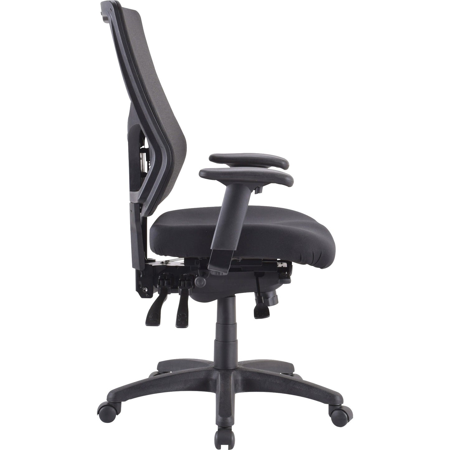 Lorell Conjure Executive Mesh High - back Chair with Seat Slider and Lumbar Support (LLR - LLR62000) - SchoolOutlet