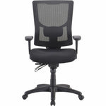 Lorell Conjure Executive Mesh High - back Chair with Seat Slider and Lumbar Support (LLR - LLR62000) - SchoolOutlet