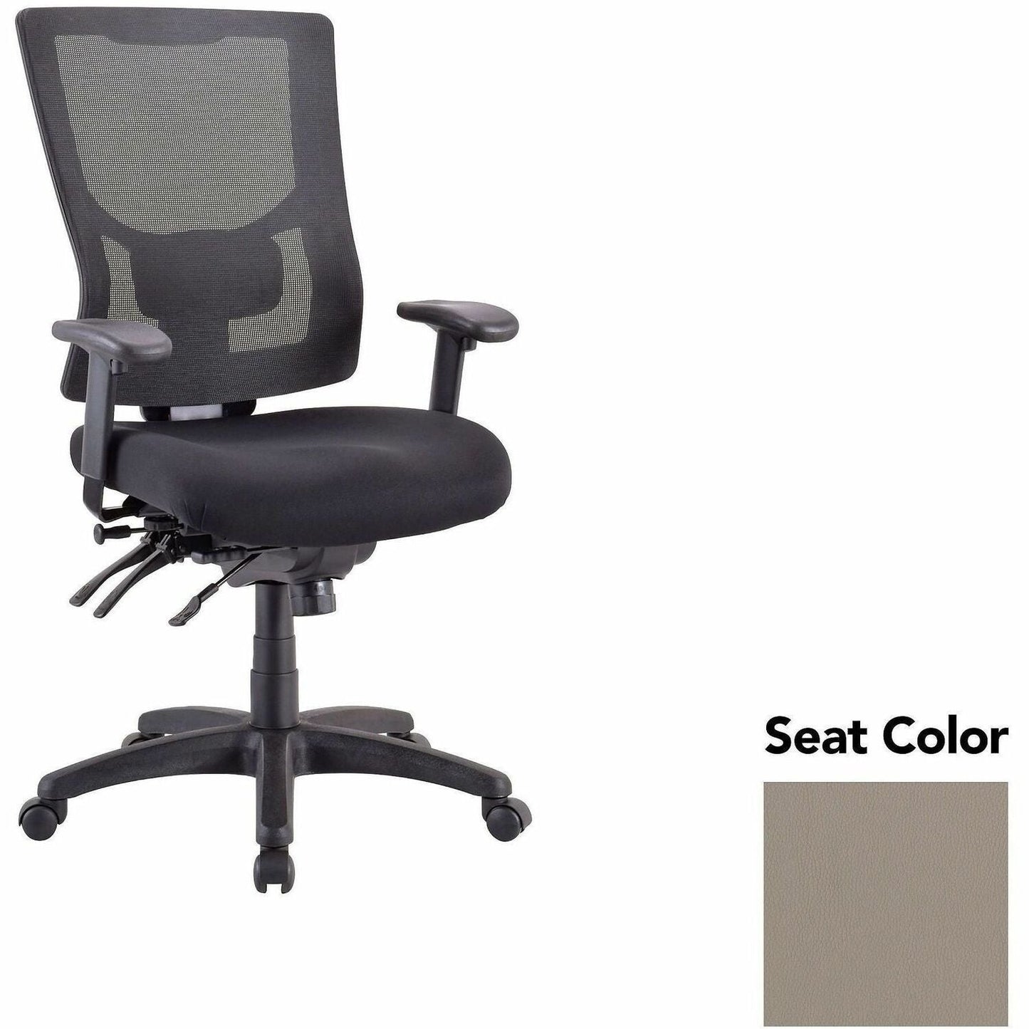 Lorell Multifunctional Mesh High - Back Executive Chair with Adjustable Lumbar and Tilt Mechanism (LLR - LLR62000X) - SchoolOutlet