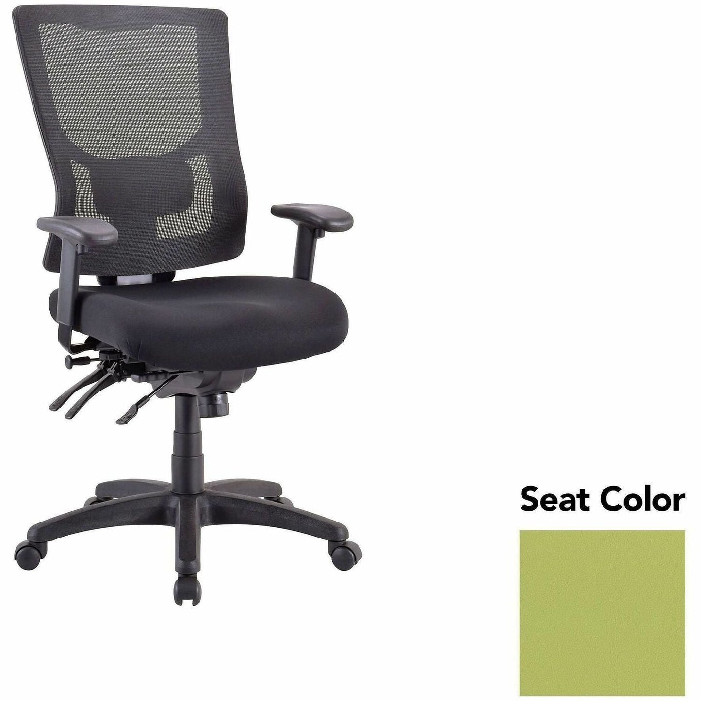 Lorell Multifunctional Mesh High - Back Executive Chair with Adjustable Lumbar and Tilt Mechanism (LLR - LLR62000X) - SchoolOutlet