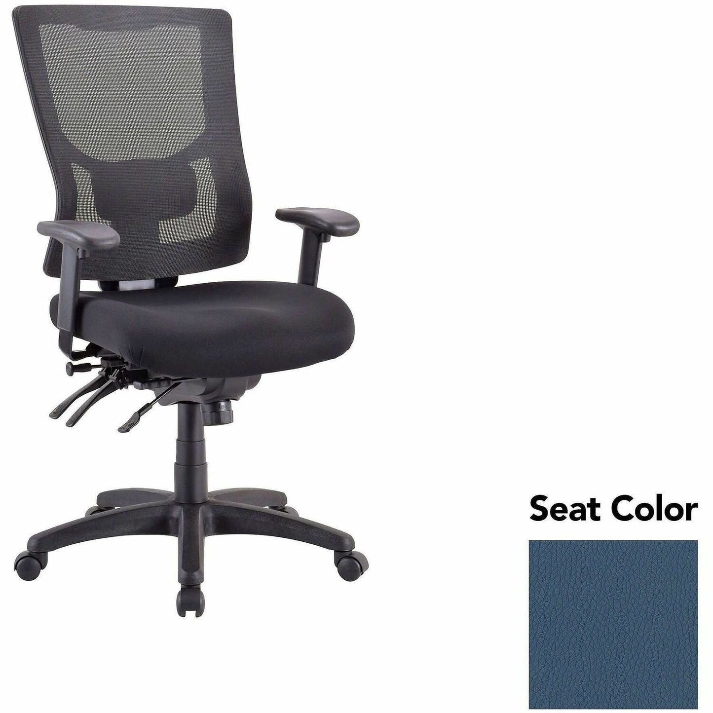 Lorell Multifunctional Mesh High - Back Executive Chair with Adjustable Lumbar and Tilt Mechanism (LLR - LLR62000X) - SchoolOutlet