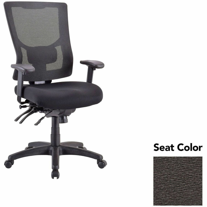 Lorell Multifunctional Mesh High - Back Executive Chair with Adjustable Lumbar and Tilt Mechanism (LLR - LLR62000X) - SchoolOutlet