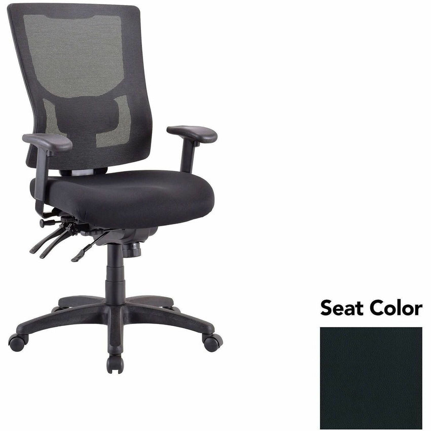 Lorell Multifunctional Mesh High - Back Executive Chair with Adjustable Lumbar and Tilt Mechanism (LLR - LLR62000X) - SchoolOutlet