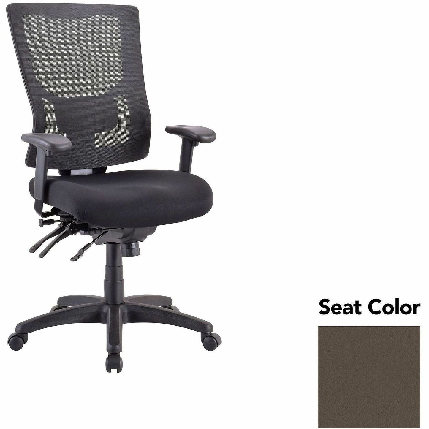 Lorell Multifunctional Mesh High - Back Executive Chair with Adjustable Lumbar and Tilt Mechanism (LLR - LLR62000X) - SchoolOutlet