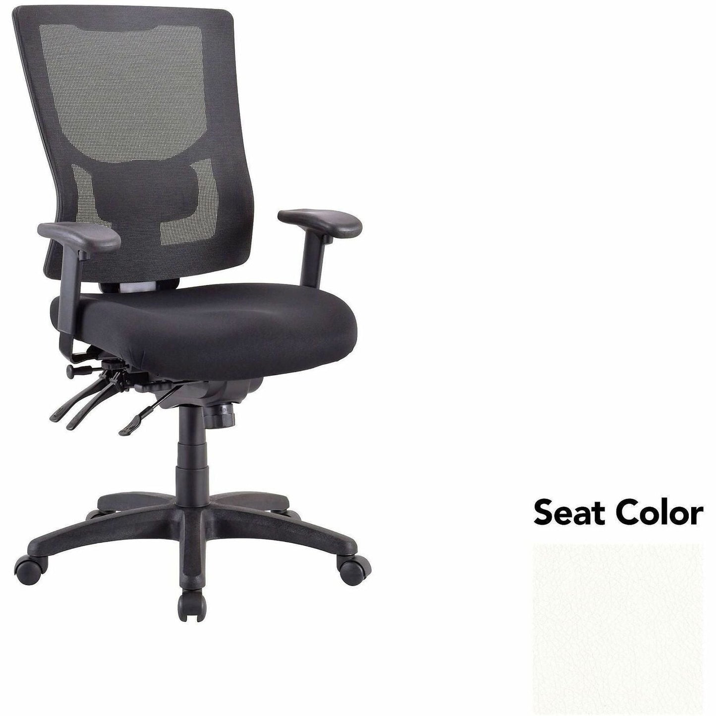 Lorell Multifunctional Mesh High - Back Executive Chair with Adjustable Lumbar and Tilt Mechanism (LLR - LLR62000X) - SchoolOutlet