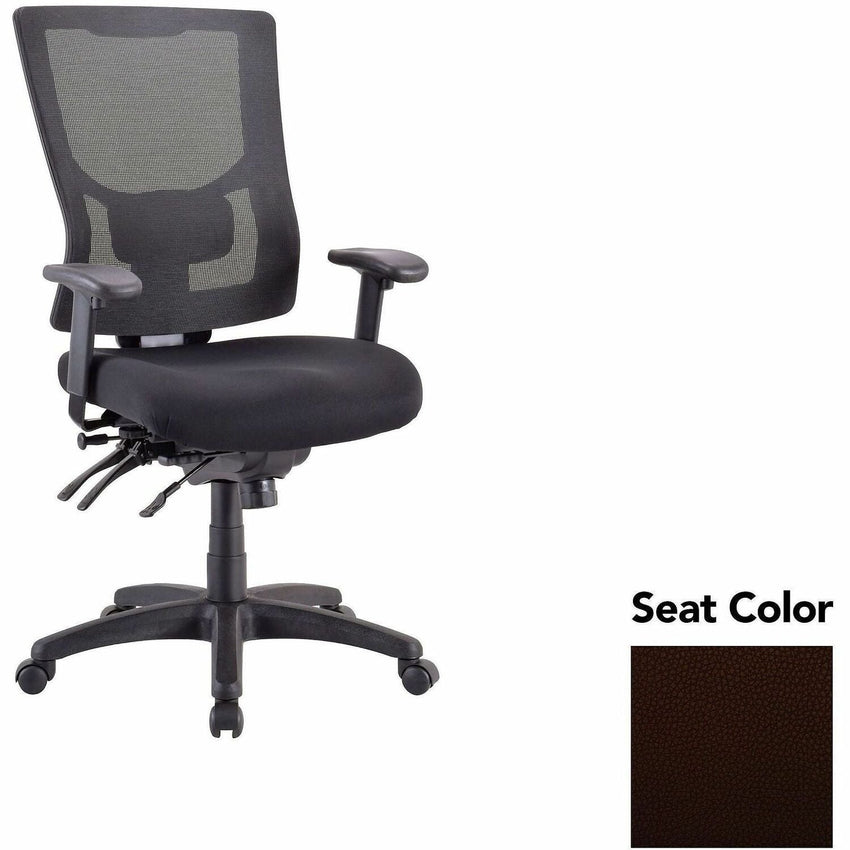 Lorell Multifunctional Mesh High - Back Executive Chair with Adjustable Lumbar and Tilt Mechanism (LLR - LLR62000X) - SchoolOutlet