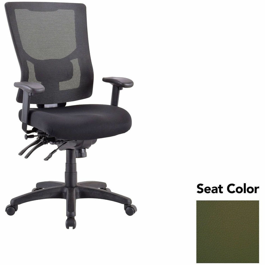 Lorell Multifunctional Mesh High - Back Executive Chair with Adjustable Lumbar and Tilt Mechanism (LLR - LLR62000X) - SchoolOutlet