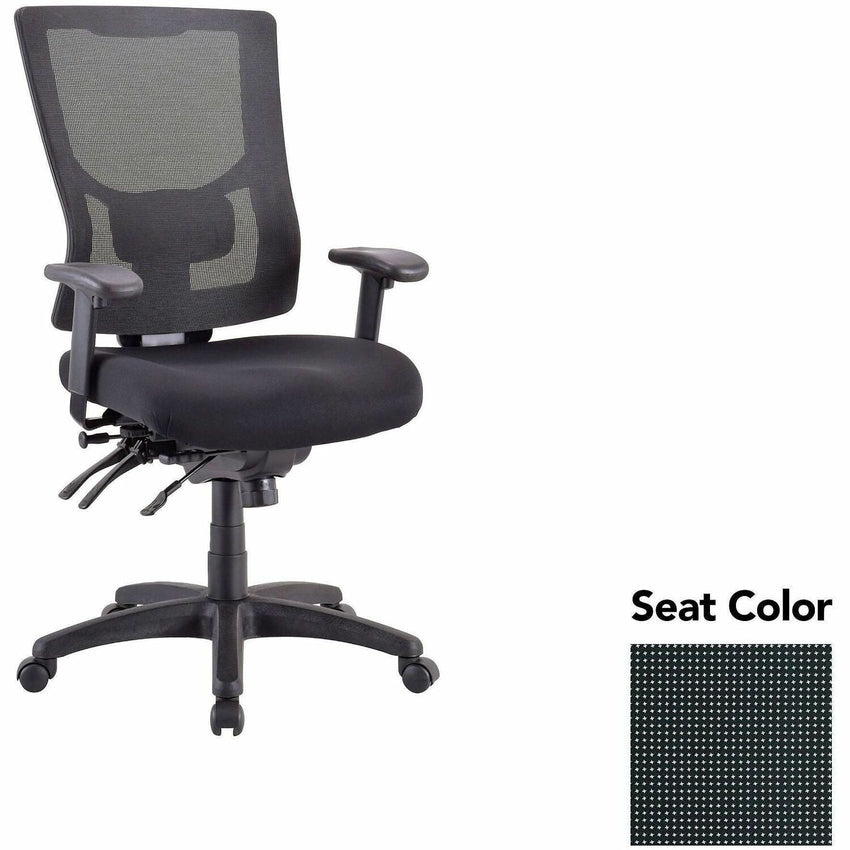 Lorell Multifunctional Mesh High - Back Executive Chair with Adjustable Lumbar and Tilt Mechanism (LLR - LLR62000X) - SchoolOutlet