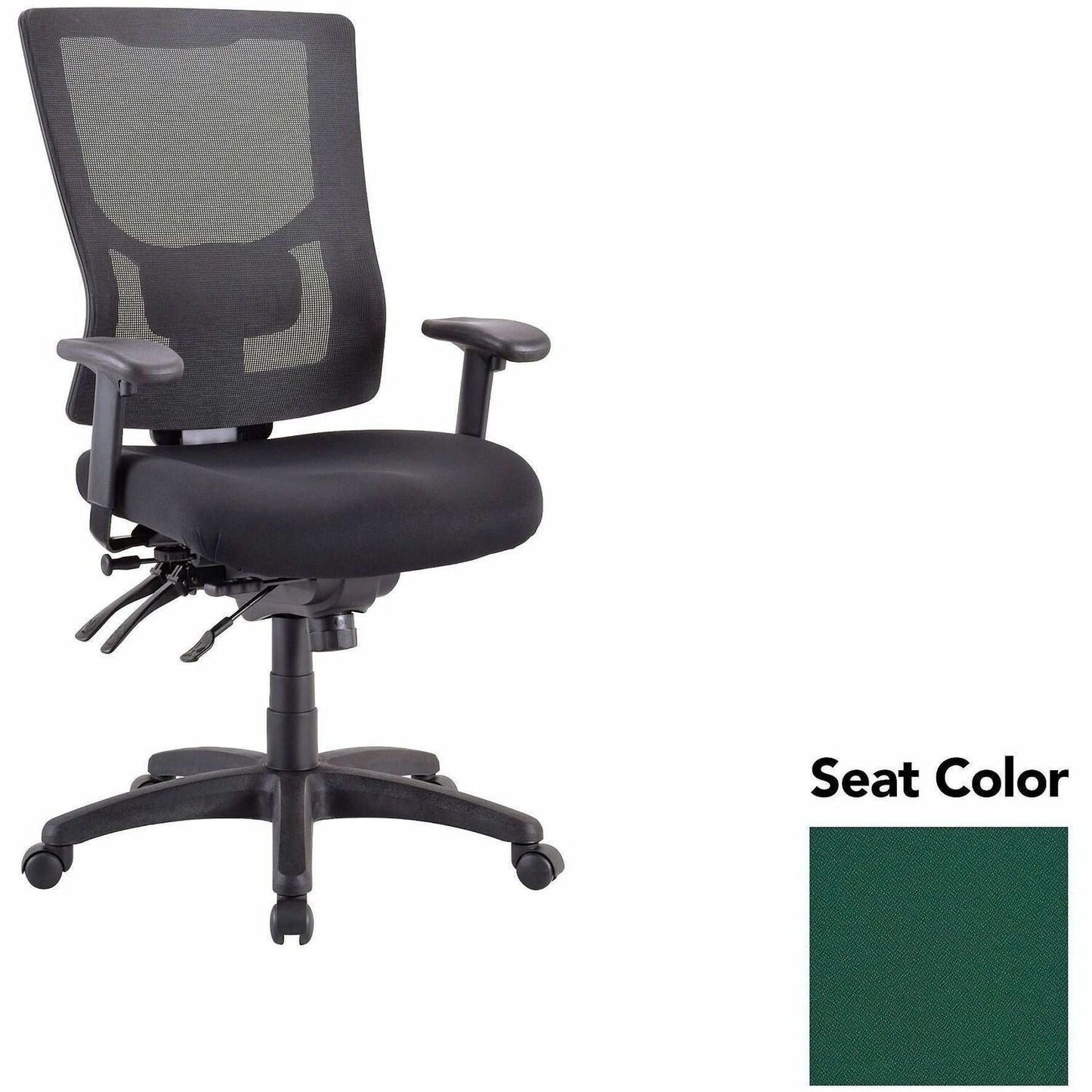 Lorell Multifunctional Mesh High - Back Executive Chair with Adjustable Lumbar and Tilt Mechanism (LLR - LLR62000X) - SchoolOutlet