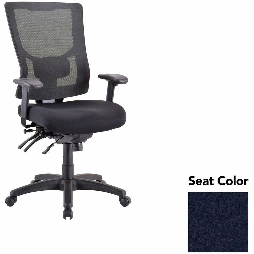 Lorell Multifunctional Mesh High - Back Executive Chair with Adjustable Lumbar and Tilt Mechanism (LLR - LLR62000X) - SchoolOutlet