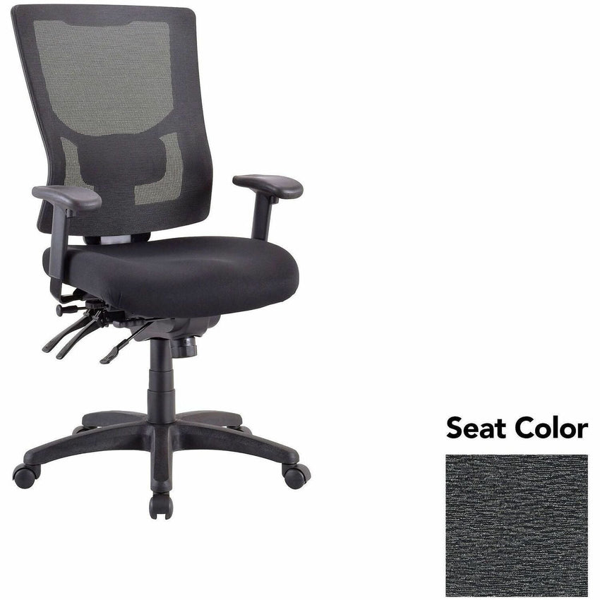 Lorell Multifunctional Mesh High - Back Executive Chair with Adjustable Lumbar and Tilt Mechanism (LLR - LLR62000X) - SchoolOutlet