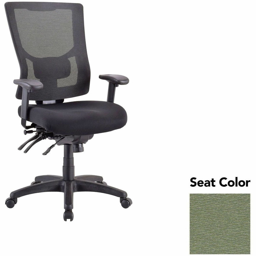 Lorell Multifunctional Mesh High - Back Executive Chair with Adjustable Lumbar and Tilt Mechanism (LLR - LLR62000X) - SchoolOutlet