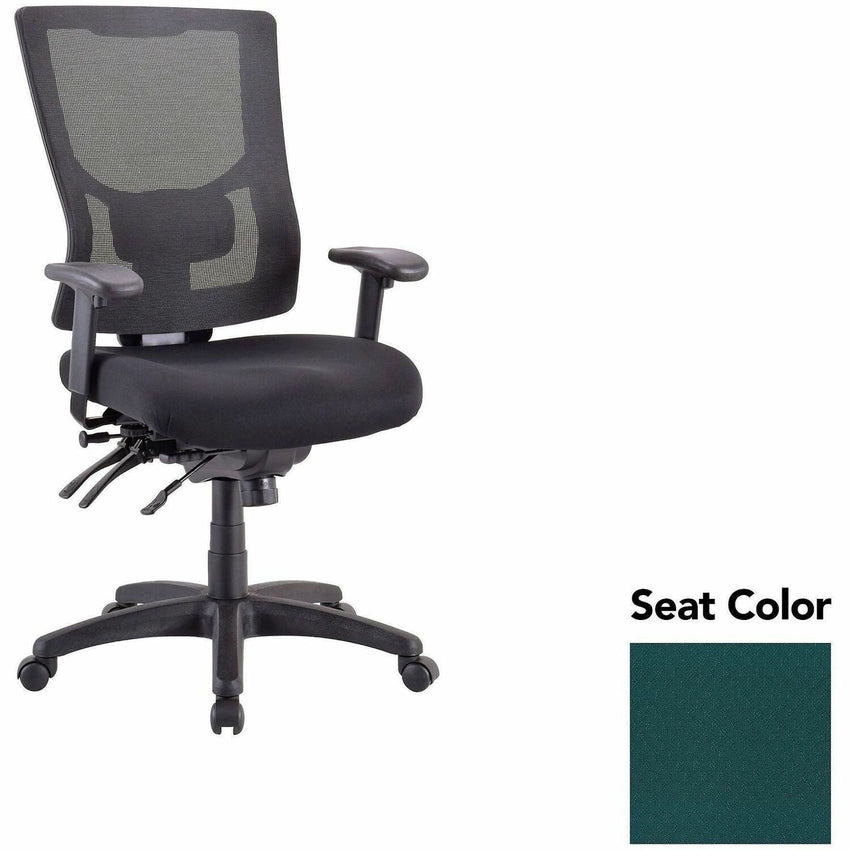 Lorell Multifunctional Mesh High - Back Executive Chair with Adjustable Lumbar and Tilt Mechanism (LLR - LLR62000X) - SchoolOutlet