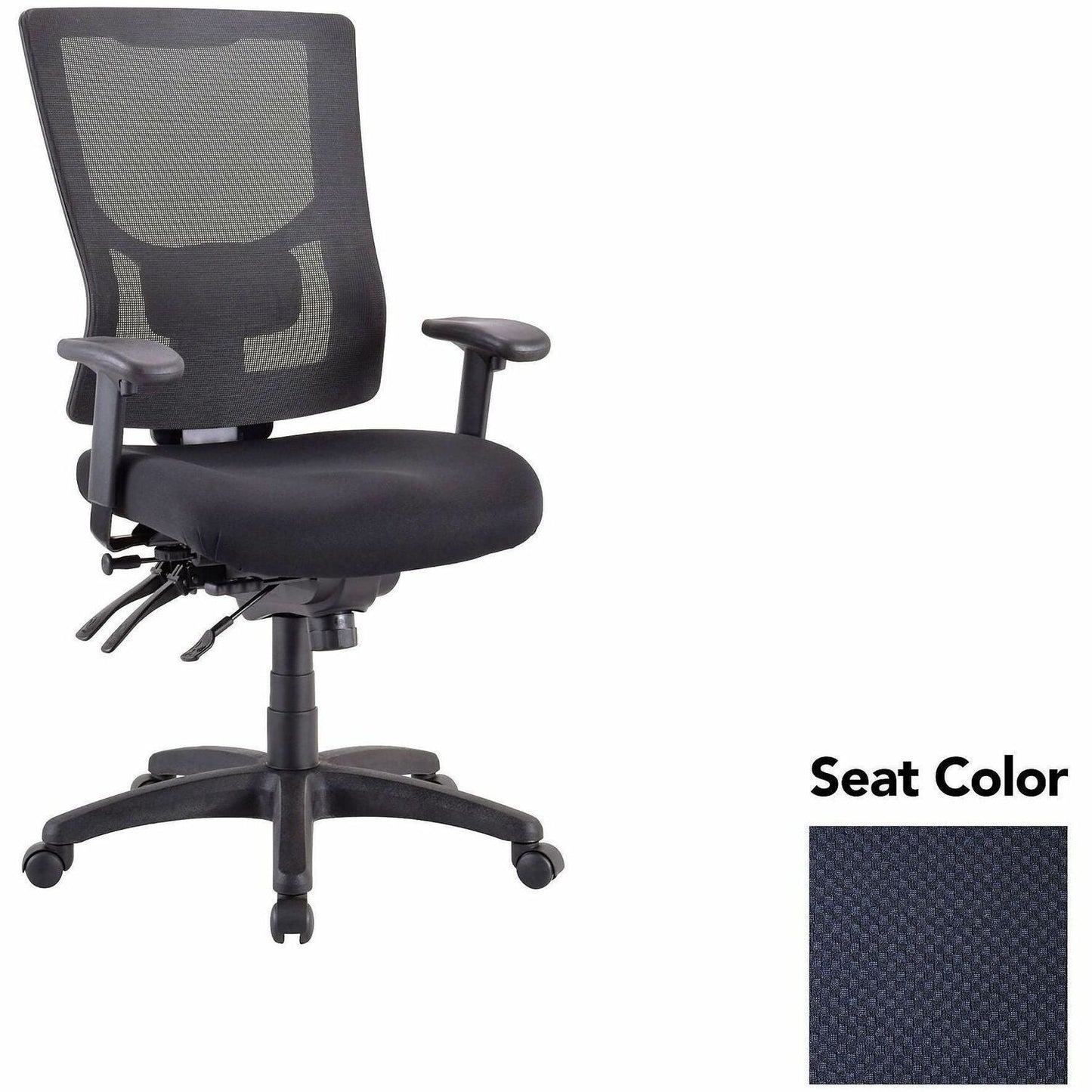 Lorell Multifunctional Mesh High - Back Executive Chair with Adjustable Lumbar and Tilt Mechanism (LLR - LLR62000X) - SchoolOutlet