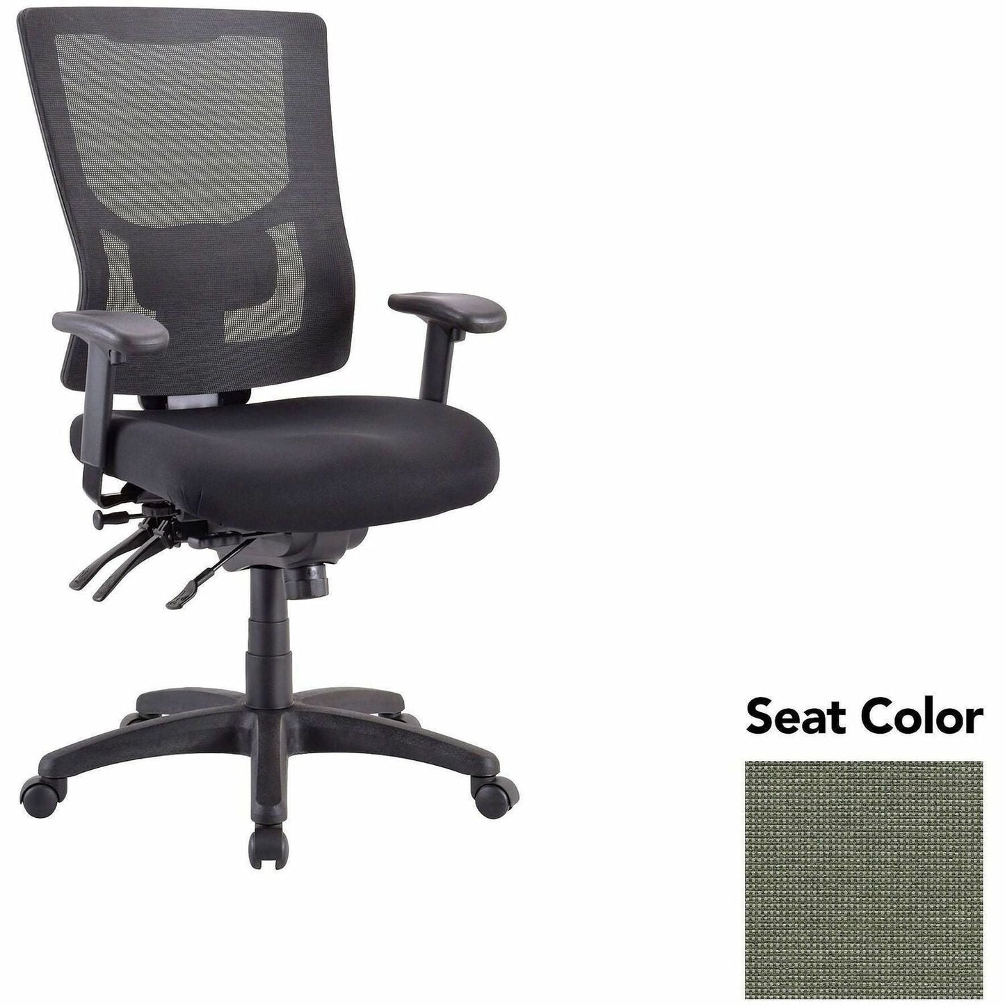 Lorell Multifunctional Mesh High - Back Executive Chair with Adjustable Lumbar and Tilt Mechanism (LLR - LLR62000X) - SchoolOutlet