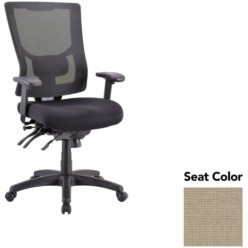 Lorell Multifunctional Mesh High - Back Executive Chair with Adjustable Lumbar and Tilt Mechanism (LLR - LLR62000X) - SchoolOutlet