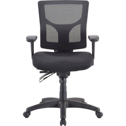 Lorell Multifunctional Mesh Mid-Back Executive Chair with Adjustable Lumbar and Tilt Mechanism (LLR-LLR62001X)