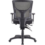 Lorell Multifunctional Mesh Mid - Back Executive Chair with Adjustable Lumbar and Tilt Mechanism (LLR - LLR62001X) - SchoolOutlet