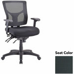 Lorell Multifunctional Mesh Mid - Back Executive Chair with Adjustable Lumbar and Tilt Mechanism (LLR - LLR62001X) - SchoolOutlet