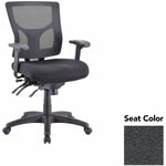 Lorell Multifunctional Mesh Mid - Back Executive Chair with Adjustable Lumbar and Tilt Mechanism (LLR - LLR62001X) - SchoolOutlet