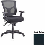 Lorell Multifunctional Mesh Mid - Back Executive Chair with Adjustable Lumbar and Tilt Mechanism (LLR - LLR62001X) - SchoolOutlet