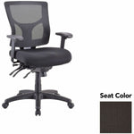 Lorell Multifunctional Mesh Mid - Back Executive Chair with Adjustable Lumbar and Tilt Mechanism (LLR - LLR62001X) - SchoolOutlet