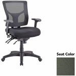 Lorell Multifunctional Mesh Mid - Back Executive Chair with Adjustable Lumbar and Tilt Mechanism (LLR - LLR62001X) - SchoolOutlet
