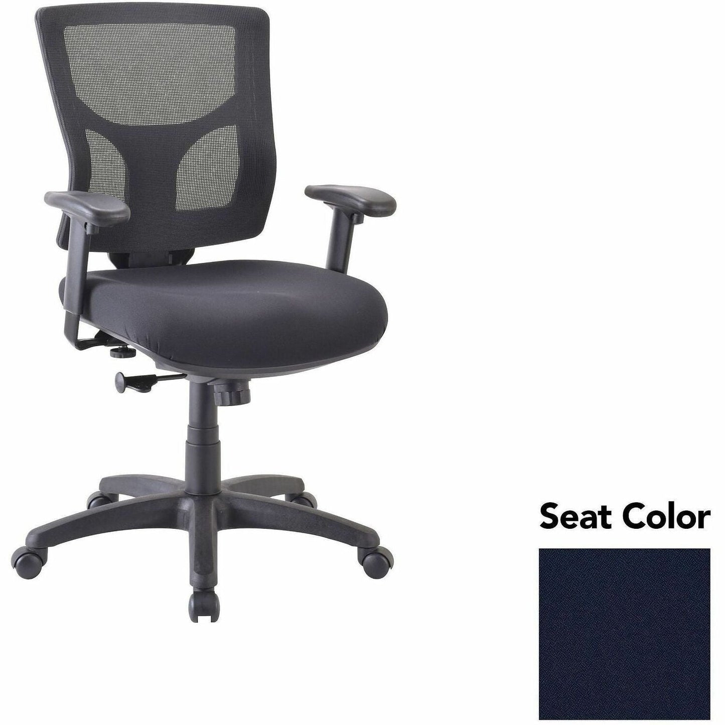 Lorell Conjure Swivel/Tilt Task Chair with Adjustable Arms and Lumbar Support (LLR - LLR62008X) - SchoolOutlet