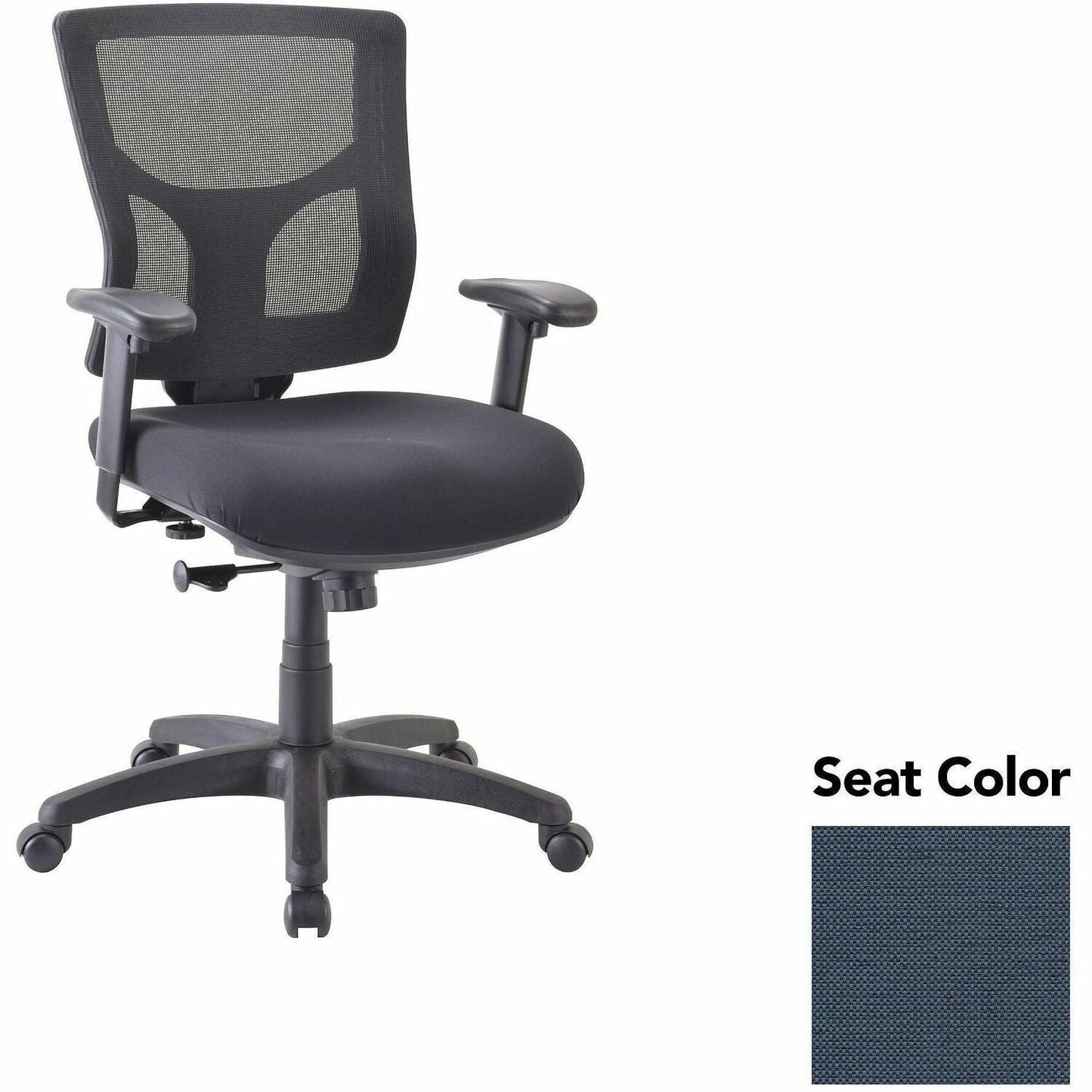 Lorell Conjure Swivel/Tilt Task Chair with Adjustable Arms and Lumbar Support (LLR - LLR62008X) - SchoolOutlet