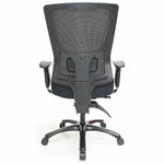 Lorell Big & Tall Mesh High - Back Executive Chair with Adjustable Lumbar and Seat Slider (LLR - LLR62010) - SchoolOutlet