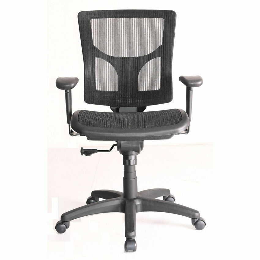 Lorell Conjure Mesh Task Chair with Ratchet Back and Adjustable Arms (LLR - LLR62014) - SchoolOutlet
