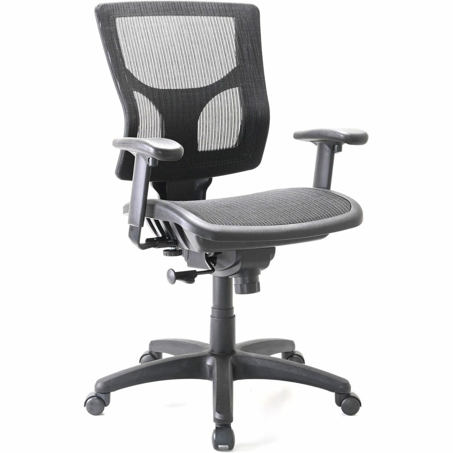Lorell Conjure Mesh Task Chair with Ratchet Back and Adjustable Arms (LLR - LLR62014) - SchoolOutlet