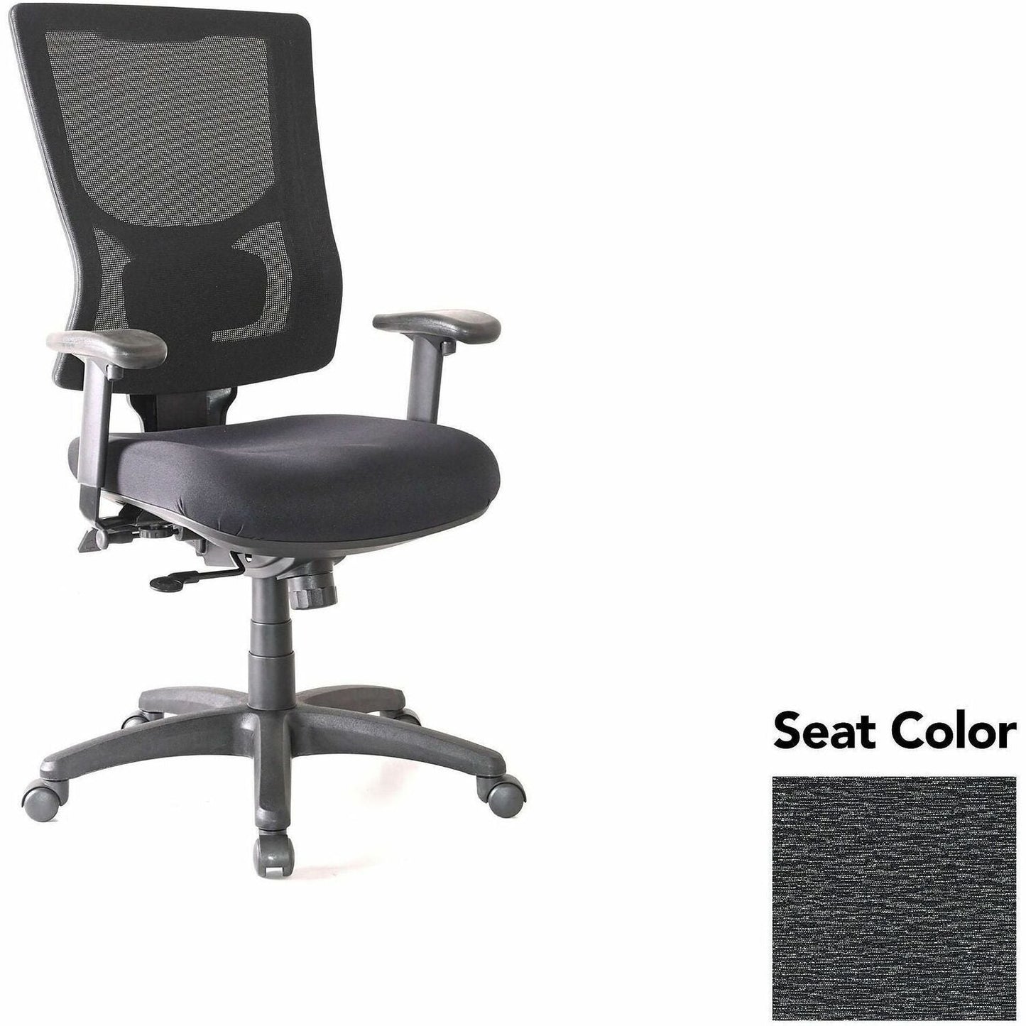 Lorell Conjure Mesh High - Back Executive Chair with Adjustable Lumbar and Tilt Mechanism (LLR - LLR62015X) - SchoolOutlet